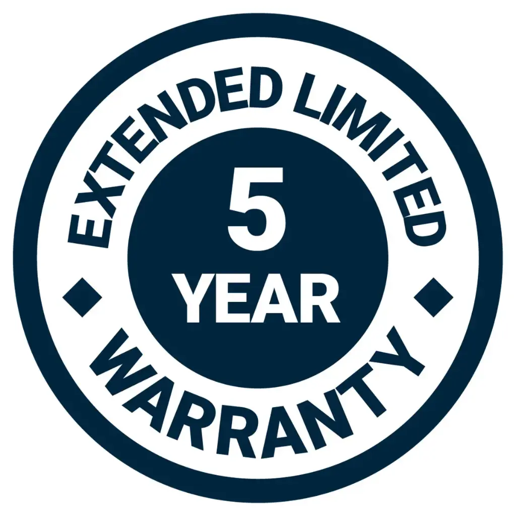 5-Year Extended Limited Warranty – Air-Cooled