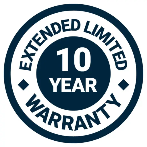10-Year Extended Limited Warranty – Air-Cooled